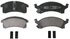 ZX506 by WAGNER - QuickStop Semi-Metallic Disc Brake Pad Set