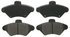 ZX600 by WAGNER - QuickStop Semi-Metallic Disc Brake Pad Set