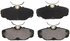 ZX610 by WAGNER - QuickStop Semi-Metallic Disc Brake Pad Set
