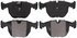 ZX681 by WAGNER - QuickStop Semi-Metallic Disc Brake Pad Set