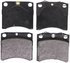 ZX703 by WAGNER - QuickStop Semi-Metallic Disc Brake Pad Set