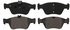 ZX710 by WAGNER - QuickStop Semi-Metallic Disc Brake Pad Set