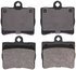 ZX739 by WAGNER - QuickStop Semi-Metallic Disc Brake Pad Set