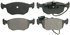 ZX762A by WAGNER - QuickStop Semi-Metallic Disc Brake Pad Set