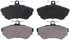 ZX780 by WAGNER - QuickStop Semi-Metallic Disc Brake Pad Set