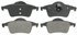 ZX795 by WAGNER - QuickStop Semi-Metallic Disc Brake Pad Set