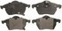 ZX819 by WAGNER - QuickStop Semi-Metallic Disc Brake Pad Set