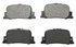 ZX835 by WAGNER - QuickStop Semi-Metallic Disc Brake Pad Set