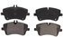 ZX872 by WAGNER - QuickStop Semi-Metallic Disc Brake Pad Set