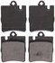 ZX876 by WAGNER - QuickStop Semi-Metallic Disc Brake Pad Set