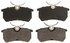 ZX886 by WAGNER - QuickStop Semi-Metallic Disc Brake Pad Set