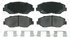 ZX914 by WAGNER - QuickStop Semi-Metallic Disc Brake Pad Set