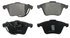 ZX915 by WAGNER - QuickStop Semi-Metallic Disc Brake Pad Set