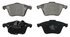 ZX915C by WAGNER - QuickStop Semi-Metallic Disc Brake Pad Set