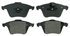 ZX915D by WAGNER - QuickStop Semi-Metallic Disc Brake Pad Set