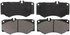 ZX927 by WAGNER - QuickStop Semi-Metallic Disc Brake Pad Set