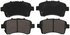 ZX937 by WAGNER - QuickStop Semi-Metallic Disc Brake Pad Set