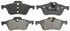 ZX939 by WAGNER - QuickStop Semi-Metallic Disc Brake Pad Set