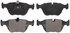 ZX947 by WAGNER - QuickStop Semi-Metallic Disc Brake Pad Set