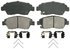 ZX948 by WAGNER - QuickStop Semi-Metallic Disc Brake Pad Set