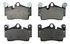 ZX978A by WAGNER - QuickStop Semi-Metallic Disc Brake Pad Set