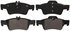 ZX986 by WAGNER - QuickStop Semi-Metallic Disc Brake Pad Set