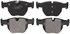 ZX992 by WAGNER - QuickStop Semi-Metallic Disc Brake Pad Set