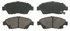 ZD621A by WAGNER - QuickStop Ceramic Disc Brake Pad Set