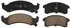 ZD623 by WAGNER - QuickStop Ceramic Disc Brake Pad Set