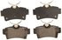 ZD627 by WAGNER - QuickStop Ceramic Disc Brake Pad Set