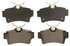 ZD627A by WAGNER - QuickStop Ceramic Disc Brake Pad Set