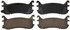 ZD636 by WAGNER - QuickStop Ceramic Disc Brake Pad Set