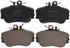 ZD645 by WAGNER - QuickStop Ceramic Disc Brake Pad Set