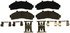 ZD652 by WAGNER - QuickStop Ceramic Disc Brake Pad Set