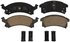 ZD673 by WAGNER - QuickStop Ceramic Disc Brake Pad Set