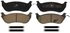 ZD674A by WAGNER - QuickStop Ceramic Disc Brake Pad Set