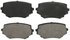 ZD680 by WAGNER - QuickStop Ceramic Disc Brake Pad Set