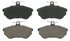ZD696 by WAGNER - QuickStop Ceramic Disc Brake Pad Set