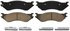 ZD702A by WAGNER - QuickStop Ceramic Disc Brake Pad Set