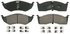 ZD730A by WAGNER - QuickStop Ceramic Disc Brake Pad Set