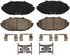 ZD748 by WAGNER - QuickStop Ceramic Disc Brake Pad Set