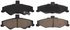 ZD750 by WAGNER - QuickStop Ceramic Disc Brake Pad Set