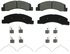 ZD756 by WAGNER - QuickStop Ceramic Disc Brake Pad Set