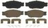 ZD805 by WAGNER - QuickStop Ceramic Disc Brake Pad Set