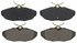 ZD806 by WAGNER - QuickStop Ceramic Disc Brake Pad Set