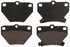 ZD823 by WAGNER - QuickStop Ceramic Disc Brake Pad Set