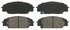 ZD829 by WAGNER - QuickStop Ceramic Disc Brake Pad Set