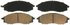 ZD830 by WAGNER - QuickStop Ceramic Disc Brake Pad Set