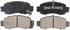 ZD832 by WAGNER - QuickStop Ceramic Disc Brake Pad Set