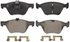 ZD853 by WAGNER - QuickStop Ceramic Disc Brake Pad Set